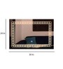 Silver Glass Contemporary LED Mirror