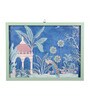 Rectangle Peacock Wall Art Digital Print