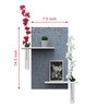 Rectangle Floating Wall Shelve
