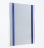 Rectangle Wall Mirror in Blue Colour