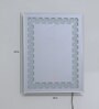 Yellow Glass LED Mirror