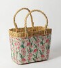 Rectangle Wicker Baskets | Lunch Basket | Picnic Baskets | Cane Or Jute Basket For Gifting