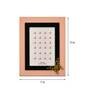 Rectangular Butterfly Logan Pink Engineered Wood Table Photo Frame