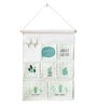 Rectangular Canvas Wall Organizer
