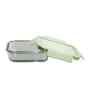 Rectangular Glass Lunch Box With 3 Different Size