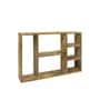 Rectangular Wooden Wall Standing Wall Shelf