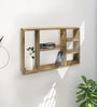 Rectangular Wooden Wall Standing Wall Shelf