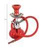 Red  & Blue 24 cm Metal Table Hookah set of 2