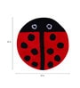 Red & Black colour Ladybug 100% cotton Mat
