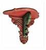 Red & Green Antique Looks Pooja Shelf