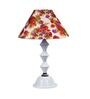Multicolor Shade Table Lamp With Metal Base