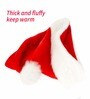 Red & White Velvet Classic Fur Merry Christmas (Pack of 3) Hat