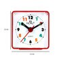 Red Analog Alarm Clock