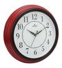 Red Analog Wall Clock
