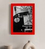 Red  Photo frames Single Decoration