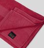 Red 100% Cotton 380 Gsm Bath Towel