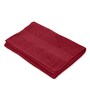 Red 100% Cotton 380 Gsm Car Towel