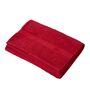 Red 100% Cotton 525 Gsm Bath Towel