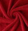 Red 100% Cotton 525 Gsm Bath Towel