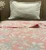 Red Floral 100% Cotton 300 GSM Single Bed Dohar