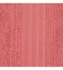 Red 100% Cotton Solid 580 GSM (1Pc) Bath Towel