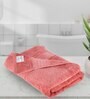 Red 100% Cotton Solid 580 GSM (1Pc) Bath Towel