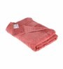 Red 100% Cotton Solid 580 GSM (1Pc) Bath Towel
