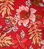 Red 120 GSM Raising 8 Piece Diwan Set