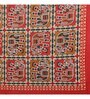 Red 180 TC 100% Cotton (Set of 8) Pieces Diwan Set