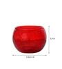 Red Willard Glass Votive & Tea Light Holders (Pack Of 2)
