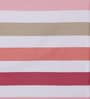 Red Striped 240 TC Cotton Double Bedsheet Gift Set