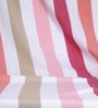 Red Geometric 240 TC Cotton 1 Double King Size Bedsheet with 2 Pillow Covers