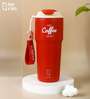 Red 620ml Stainless Steel Double Vacuum Insulated Leak Proof Coffee Tumbler with Lid