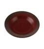 Carla 7 Inch Red Ceramic (Set of 2) Quarter Plate