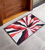 Red Abstract 24 x 16 Inches Anti Skid Door Mat