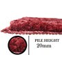 Red Abstract Microfibre 23x15 Inches AntiSkid Bath Mat