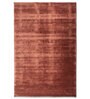 Red Abstract Viscose 5 ft X 8 ft Hand Tufted Rectangle Carpet