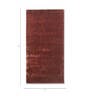 Red Abstract Viscose 6 ft X 9 ft Hand Tufted Rectangle Carpet