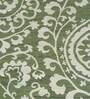Red Abstract Wool & Viscose 8 ft x 10 ft Hand Woven Carpet