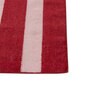 Red Abstract Wool 5 ft X 8 ft Rectangle Flat Weaves