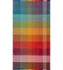 Red Abstract Wool 6 ft X 9 ft Hand Woven Carpet