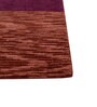 Red Abstract Wool and Viscose 5 ft X 8 ft Hand Tufted Rectangle Carpet