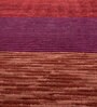 Red Abstract Wool and Viscose 5 ft X 8 ft Hand Tufted Rectangle Carpet