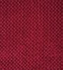 Red Abstract Woolen Fitted Single Bed Sheet with Pillow Cover
