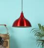 Zerlin Red Aluminium Hanging Light