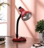 Studio15 Red Adjustable Study Lamp With Aluminium Base