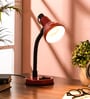 Studio15 Red Adjustable Study Lamp With Aluminium Base