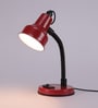 Dhalai Red Adjustable Study Lamp With Aluminium Base