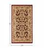 Red and Beige Persian 2x3 Feet Machine Made Runner