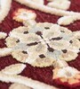 Red and Beige Persian 4x6 Feet Machine Made Carpet